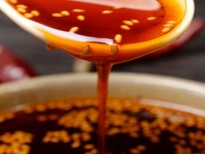 Spicy red oil chili oil